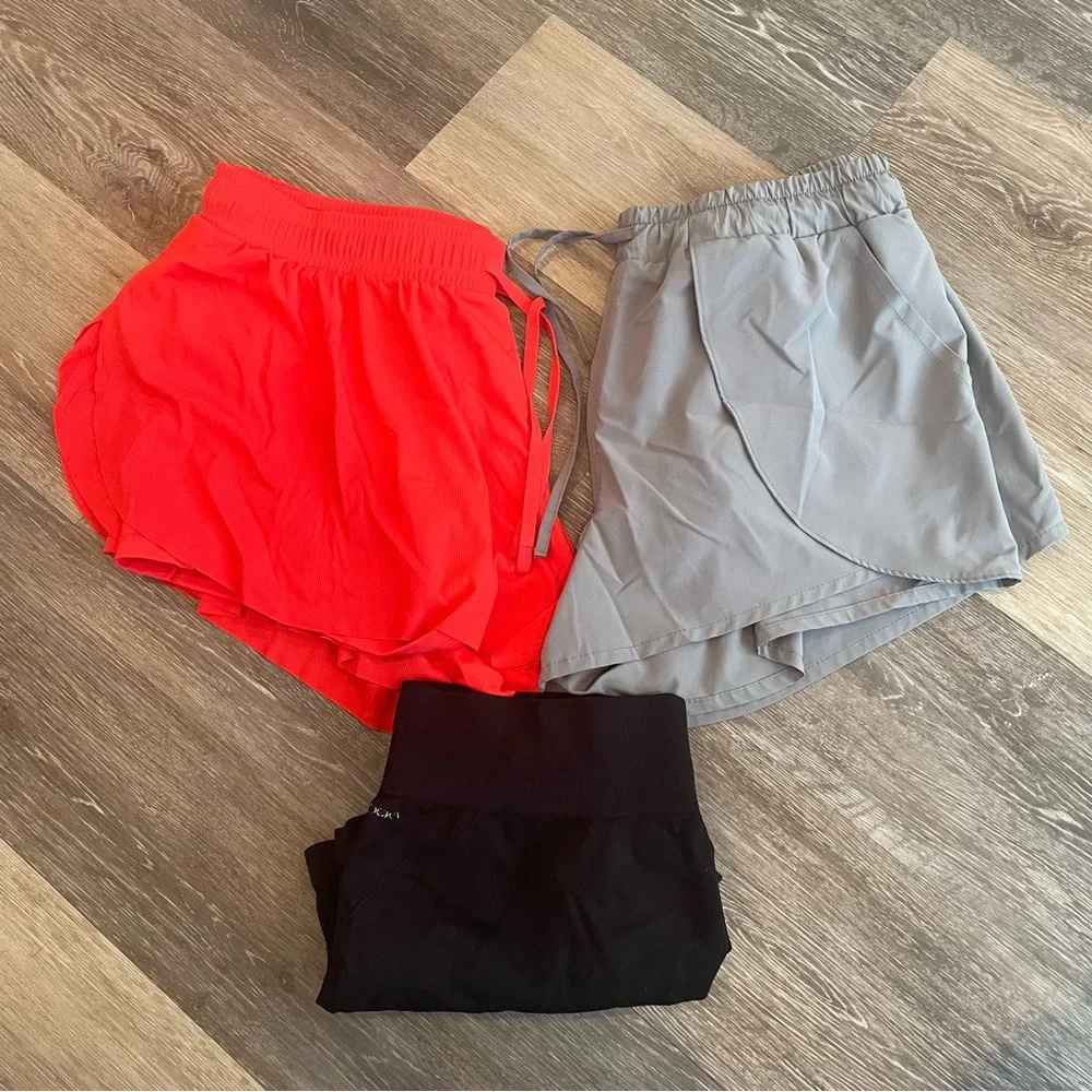 *WORKOUT BUNDLE* Three Pairs Workout Shorts XL